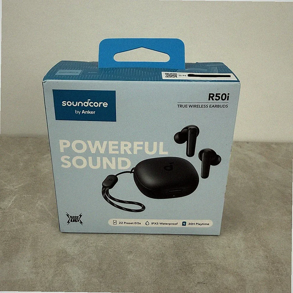 Soundcore R50i True Wireless Earbuds – Schwarz – Neu & OVP
