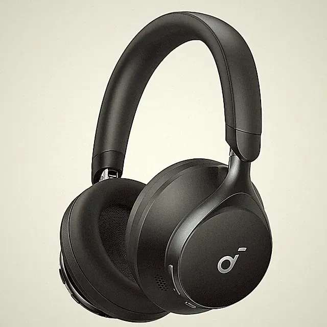 Soundcore Space One Kabellose Kopfhörer 40h ANC Bluetooth 5.3 Schwarz