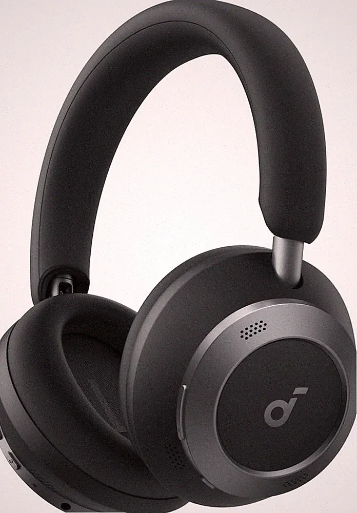 Soundcore Space One Pro Kabellose Kopfhörer ANC 6 Mikros 60h Akku Hi-Res LDAC