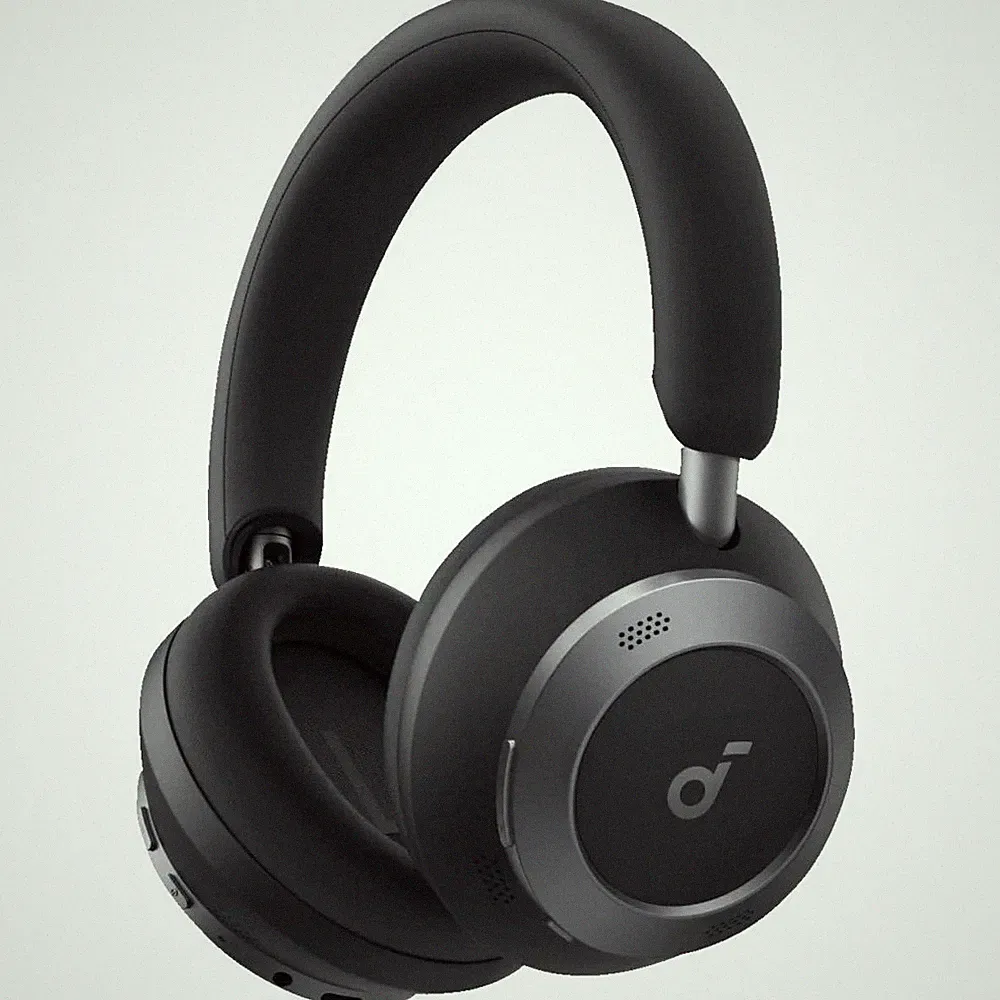 soundcore Space One Pro Over-ear Kopfhörer Jet Black Bluetooth
