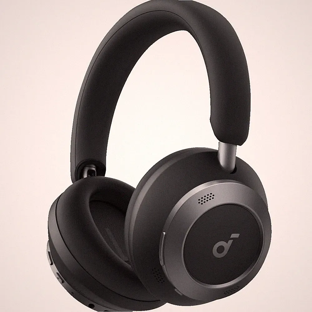 soundcore Space One Pro Over-ear Kopfhörer Jet Black Bluetooth