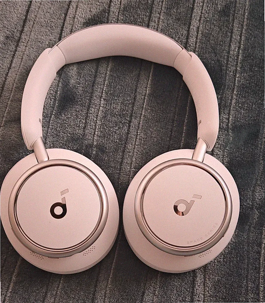 soundcore Space Q45 Over-Ear Kopfhörer Weiß ANC Hi-Res Mikrofon Bluetooth