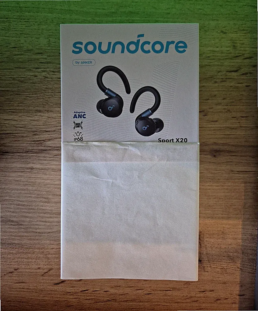 soundcore Sport X20 In-Ear Ohrbügel Bluetooth Adaptive ANC Schwarz