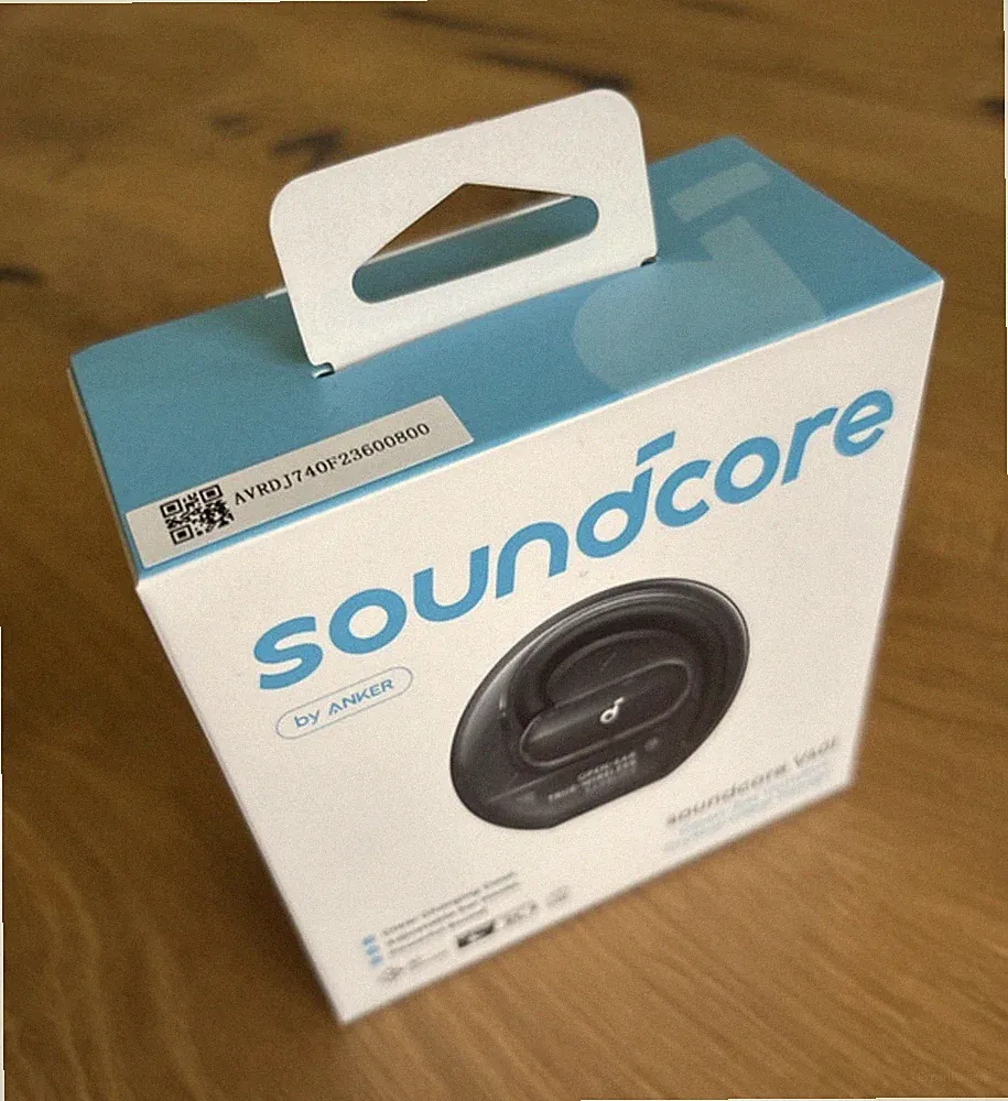 soundcore V40i Open-Ear True-Wireless Bluetooth Ohrbügel mit Mikrofon Schwarz