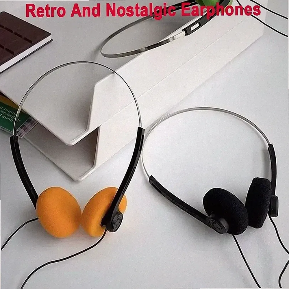 Soundlab RETRO Kopfhörer Hifi MP3 Handy On-Ear Stereo 3,5mm Videospiel headset