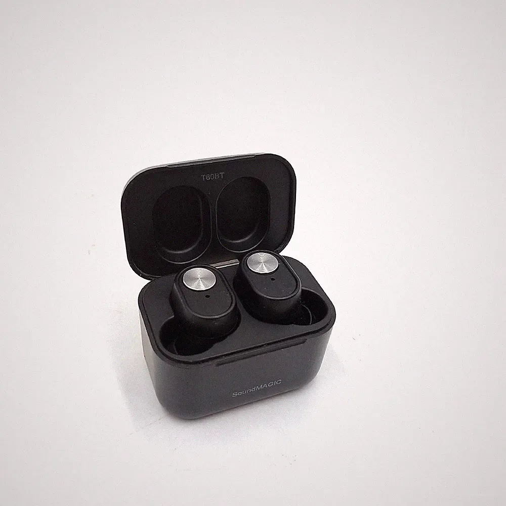 SoundMAGIC T60BT True-Wireless-Ohrhörer Mikro Hi-Fi 25h Akku Schwarz