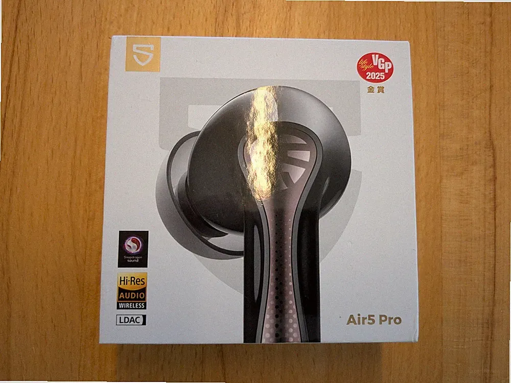 SoundPEATS Air5 Pro • Adaptive Hybrid ANC 55 dB • aptX Lossless & LDAC