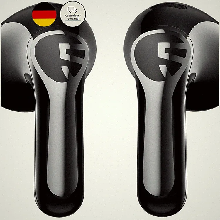SoundPEATS Air6 HS Semi-In-Ear Bluetooth Kopfhörer Schwarz, 45 Std. Akku, 13mm