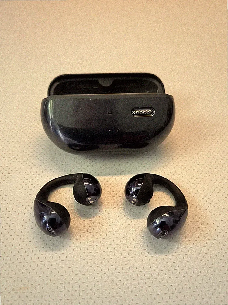 Soundpeats Pearlclip Pro, Open Ear Bluetooth Kopfhörer, schwarz