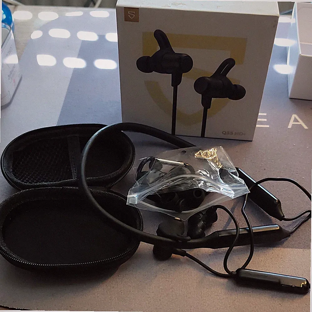 SoundPEATS Q35 HD+ Bluetooth In-Ear-Kopfhörer Nackenbügel schwarz (2)