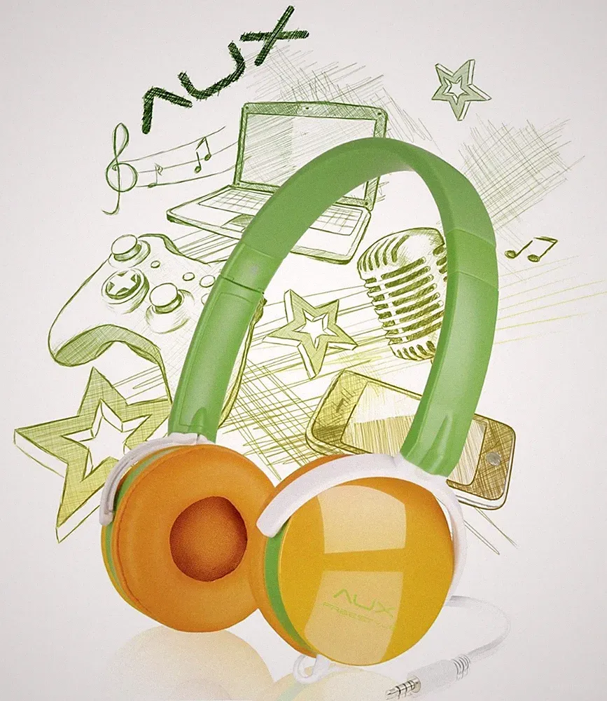 Speedlink AUX On-Ear Headset 3,5mm Klinke Kopfhörer + Mikrofon Handy MP3 Hifi ..