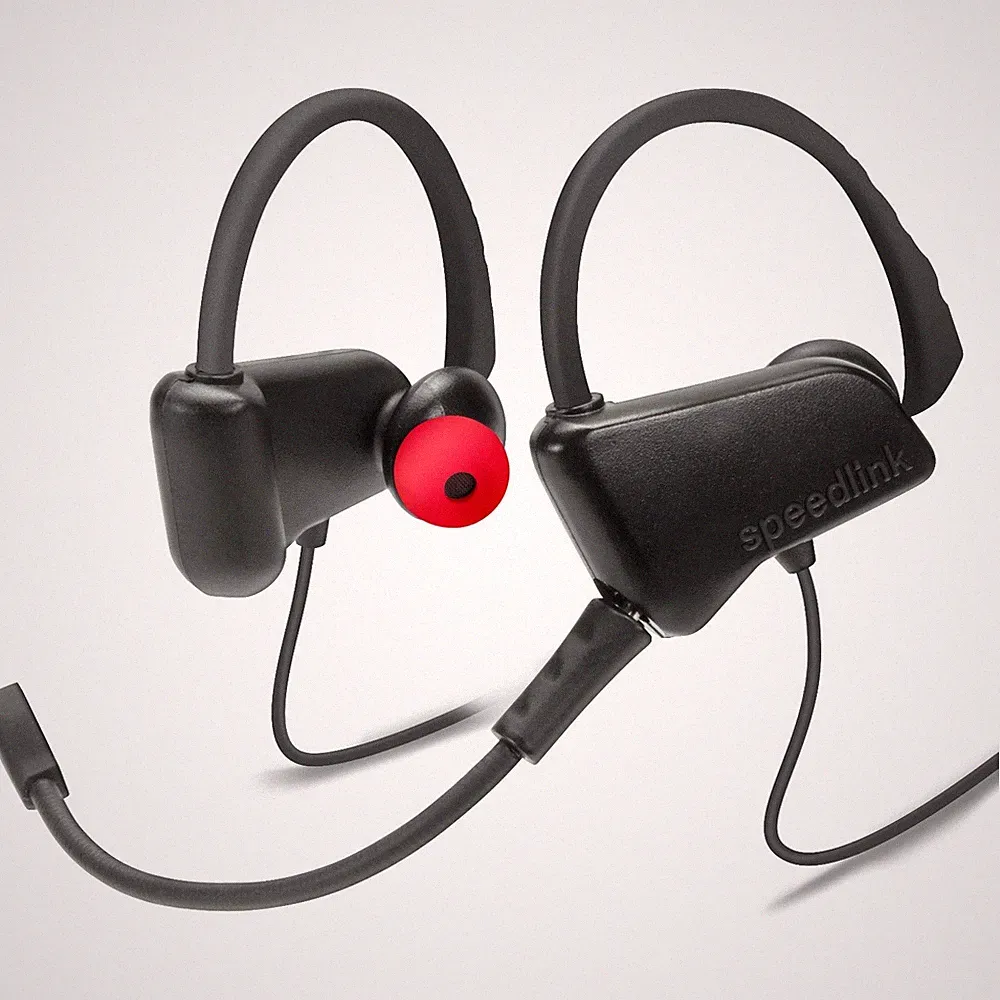 Speedlink Gaming Ear-Buds Headset Ohrbügel In-Ear Kopfhörer 3,5mm Klinke Mikro