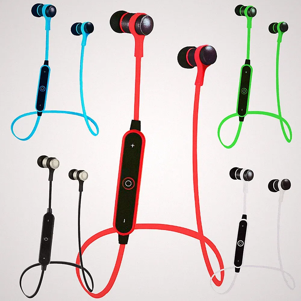 Sport In Ear Bluetooth Headset Kopfhörer Ohrhörer Wireless Megabass Metall CS6