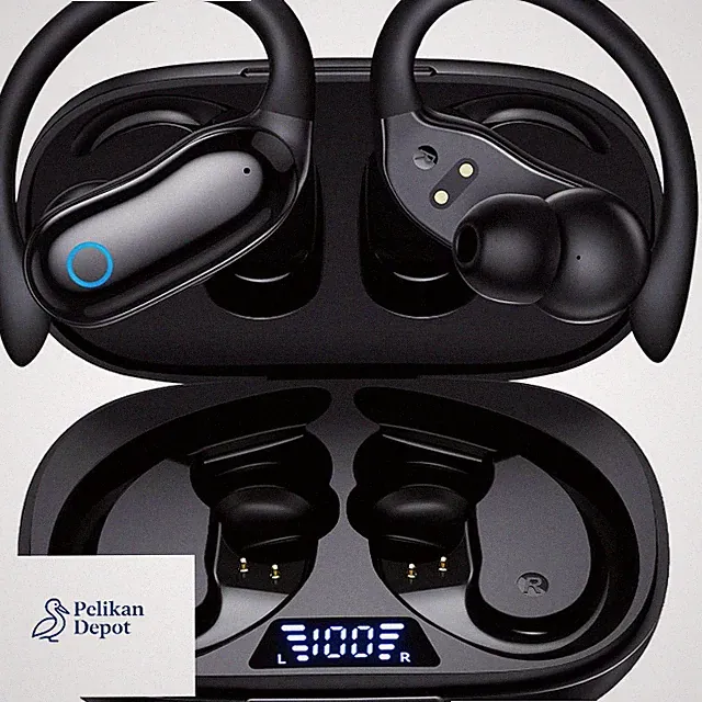 Sport Kopfhörer Bluetooth ANC 96H Laufzeit Ohrbügel Trans