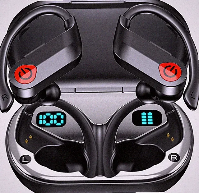 Sport Kopfhörer Kabellos Bluetooth 5.3 HD Mikrofon, 120 Std Spielzeit, IP7 OVP!!