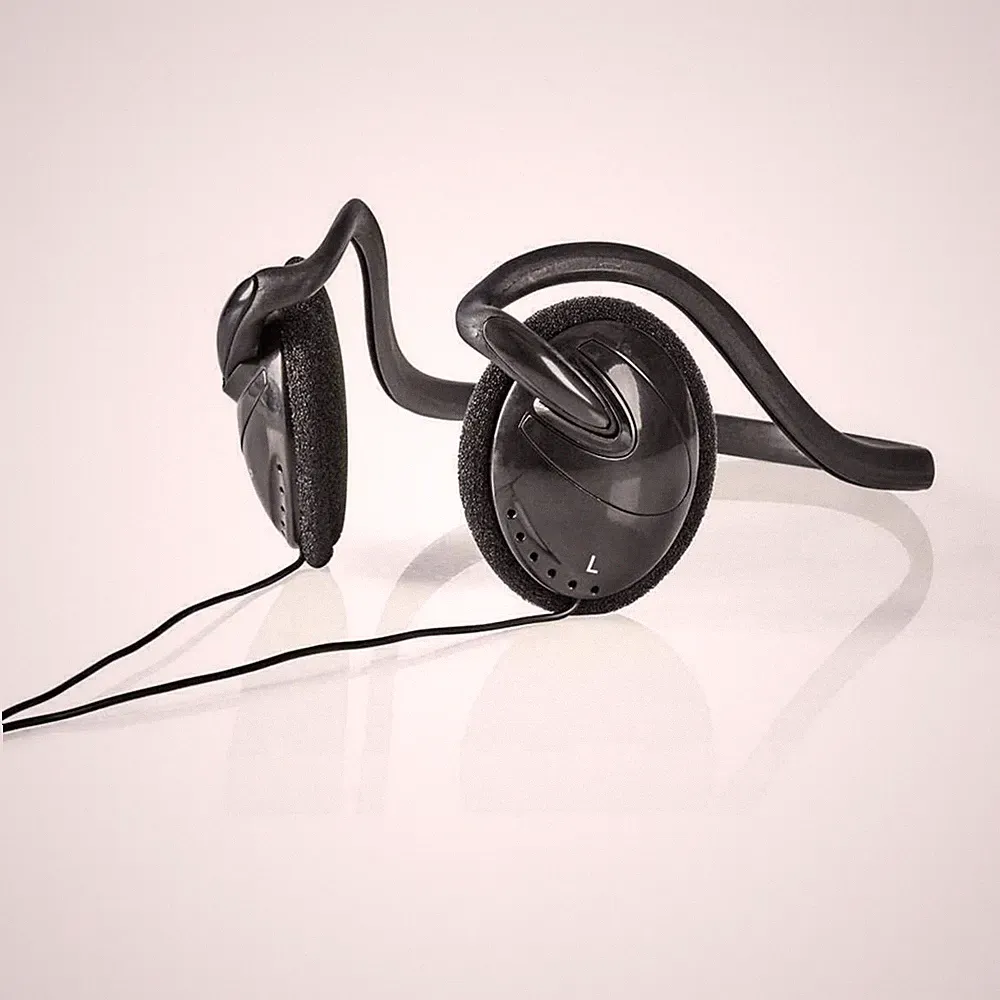 Sport Kopfhörer Nackenbügel mit Kabel für Smartphone Handy Sony Xperia 5 ii 1 ii