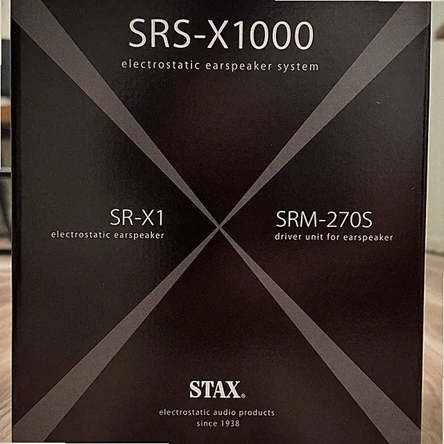 STAX SRS-X1000 Elektrostatisches Kopfhörersystem SR-X1 SRM-270S Japan【Near Mint】