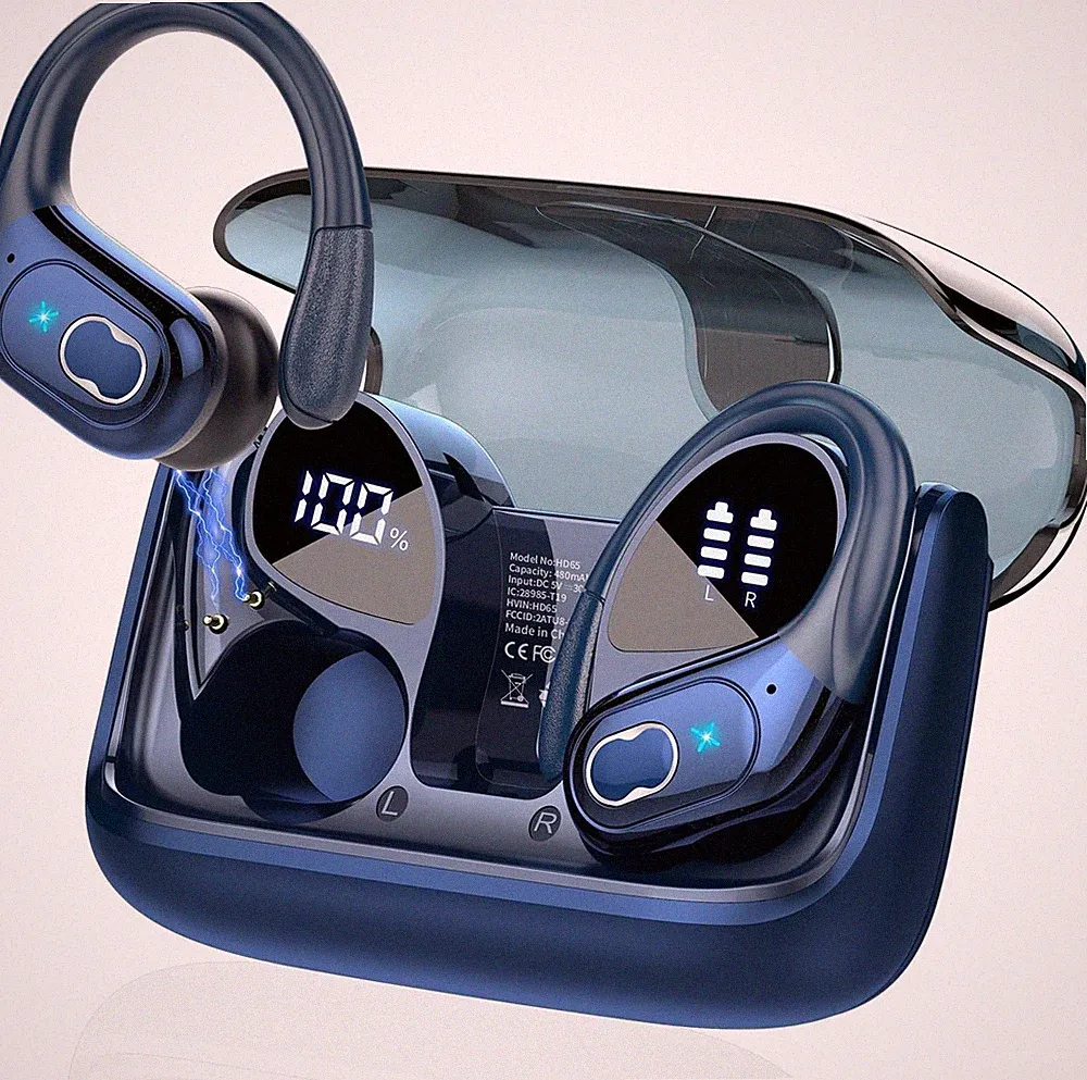 STECEi HD65, Sportkopfhörer 2025 In-Ear Bluetooth 5.4 Kopfhörer kabellos mit