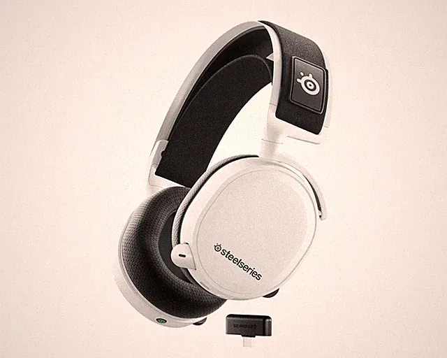 SteelSeries Arctis 7+ Wireless Gaming Headset Kopfhörer Weiß | ohne OVP!!!