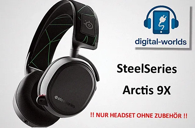 SteelSeries Arctis 9X - Gaming Headset +++ NUR HEADSET / GUT +++