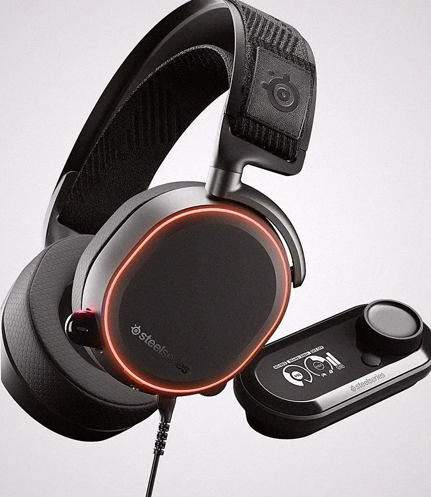 SteelSeries Arctis Pro + GameDAC Over-Ear-Kopfhörer - Schwarz | Playstation, PC