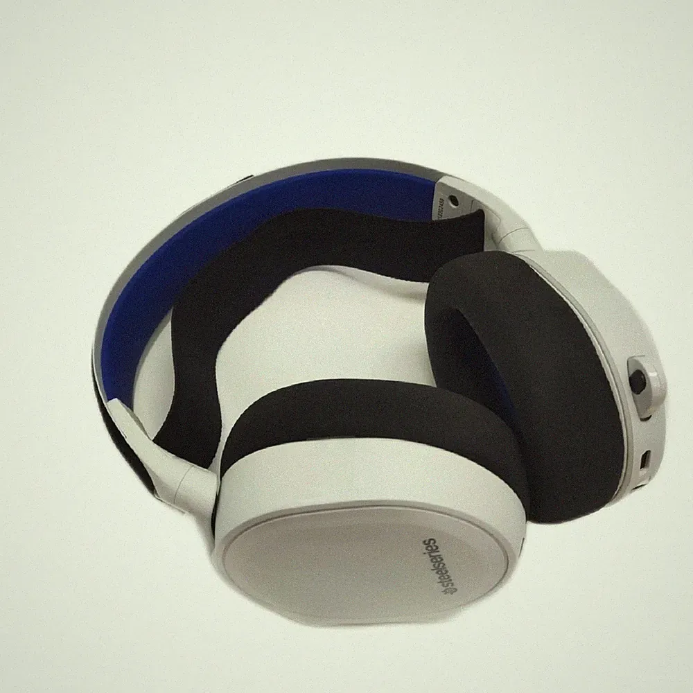 SteelSeries Gaming-Headset Kabellos 2,4 GHz 30h Akkulaufzeit PS5 - Unvollständig