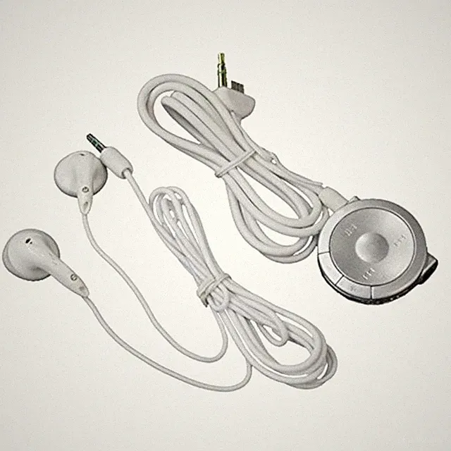 Stereo Kopfhörer Kabel Fernbedienung für Sony PSP 1000 울 white
