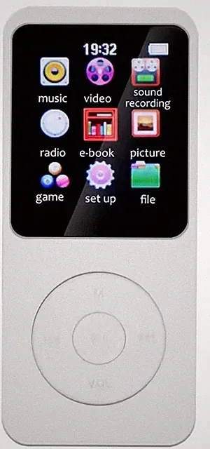 Stereo MP3 Musik Player | FM-Radio | Speicher: TF-Card bis 128 GB möglich