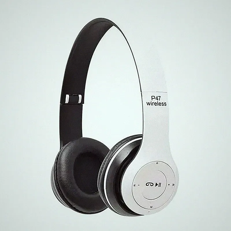 Stereo P47 Bluetooth 5.0 Wireless Headset Faltbar Sport Gaming Kopfhörer