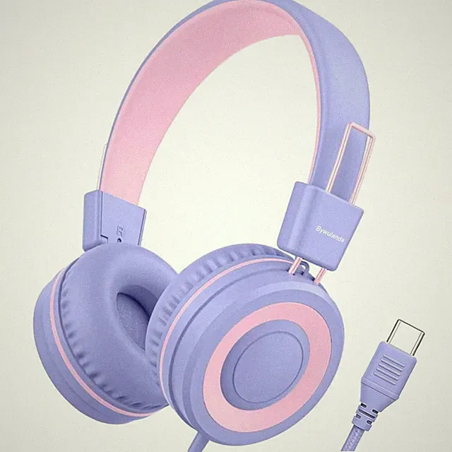Stereo-Sound Kopfhörer: Faltbar, leicht, sicher für Jungen/Mädchen/Studenten