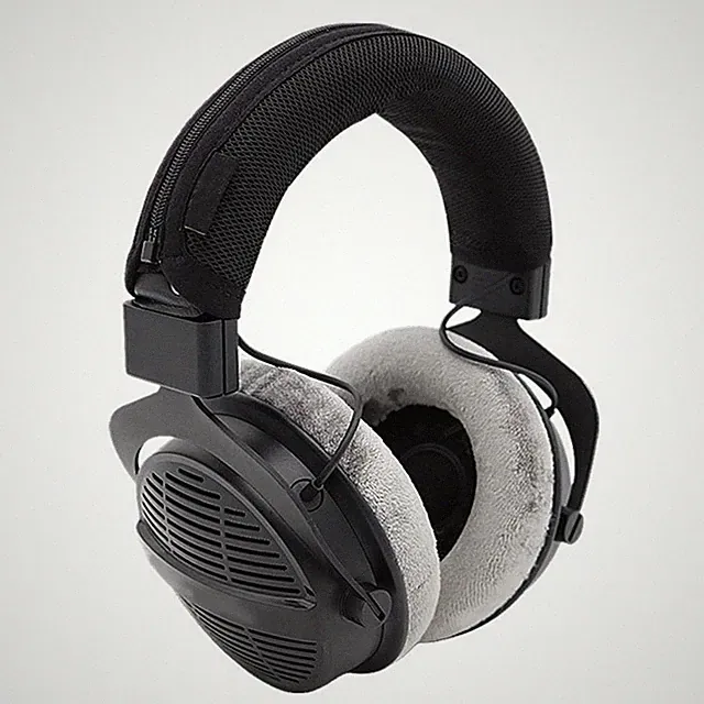 Stirnband Abdeckung für Beyerdynamic DT990 für PRO X mit Sportfeder Zipper Pull