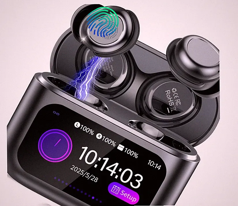 SU9 Sleep Wireless Earbuds Bluetooth 5.4 Seitenschläfer Kopfhörer NEU