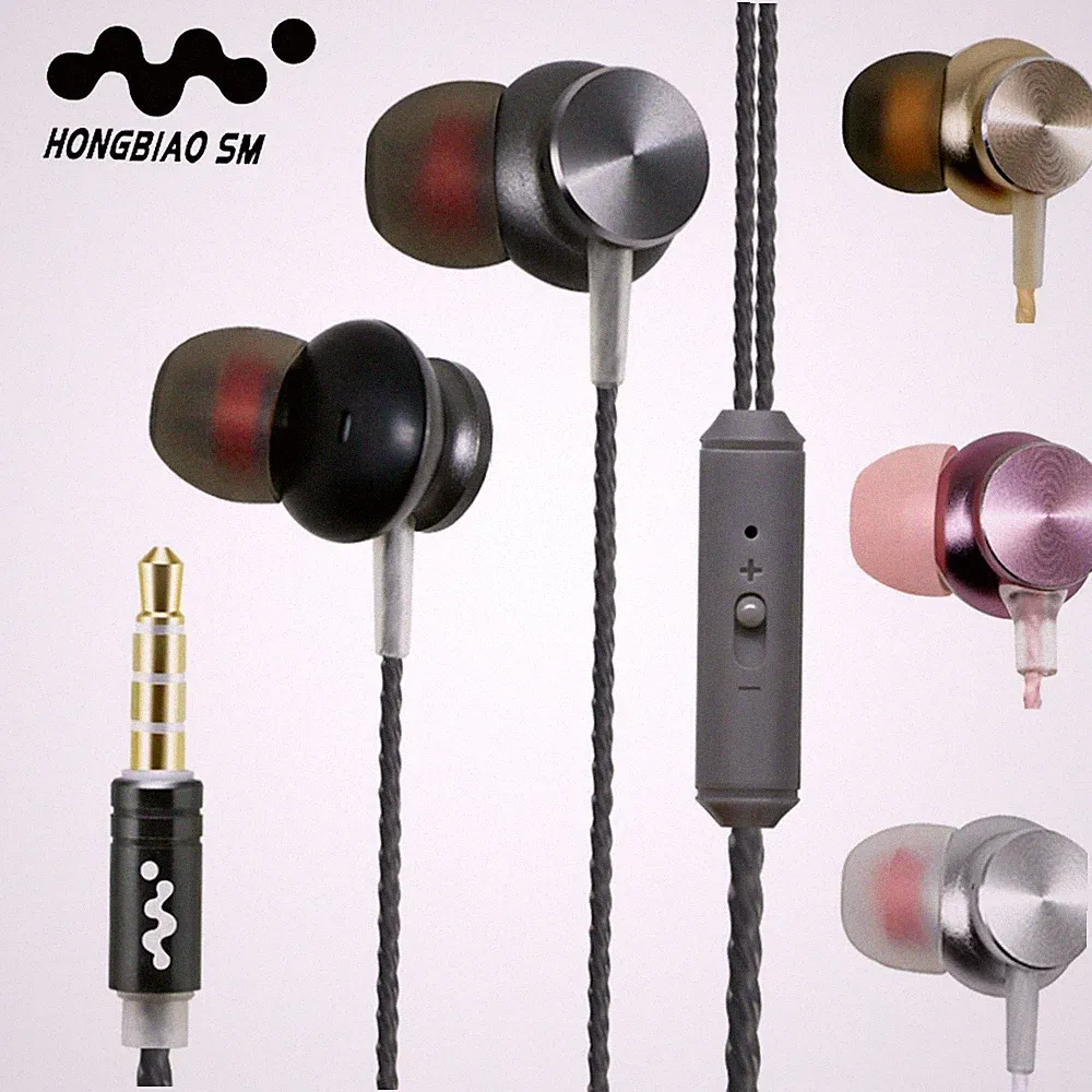 Super Bass In-Ear Metal Kopfhörer Q2 Ohrhörer Earphone Headphone Headset