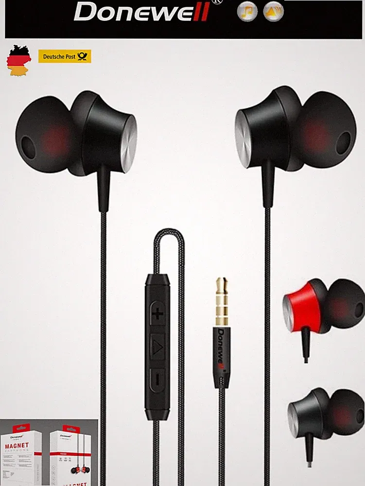 Super Bass Turbine Metall Kopfhörer In-Ear Headset Ohrhörer mit Mikrofon Beats .