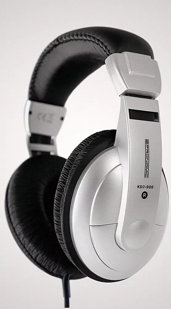 Superklasse Over-Ear Stereo Kopfhörer für DJs und Musiker mit extra langem Kabel