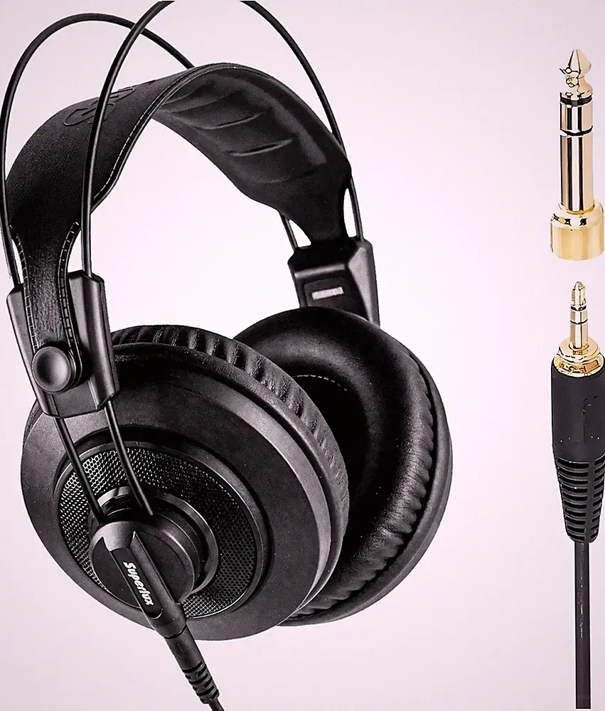 Superlux HD668B MKII Studio-Monitor-Kopfhörer, halboffene Rückseite,OVP