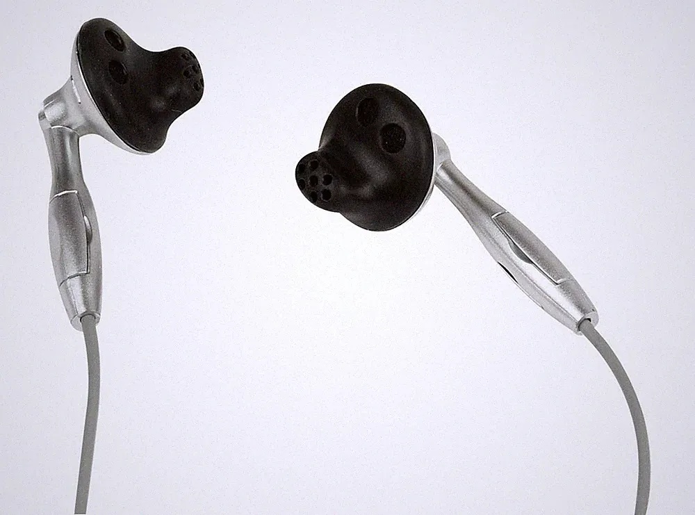 T'nB Easy Sound In-Ear Kopfhörer Ohrhörer 3,5mm Klinke Silber ohne Mikrofon