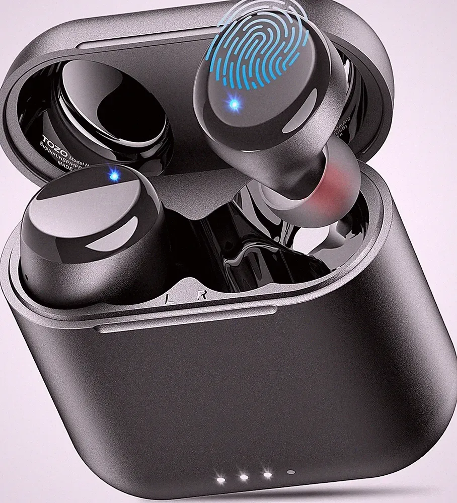 T6 True Wireless Earbuds Bluetooth Kopfhörer Touch Control IPX8 integriertes Mikrofon