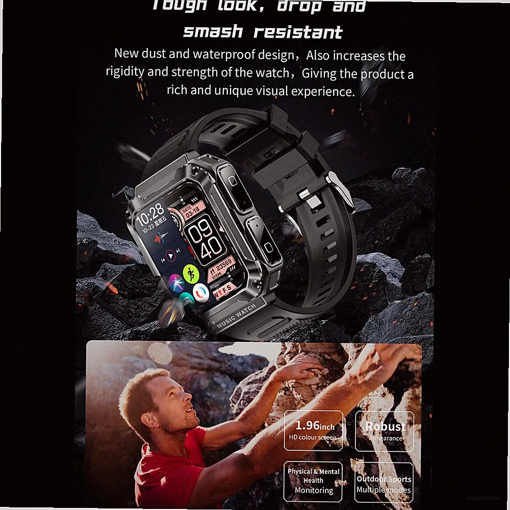 T93 Smartwatch Mit Kabellosen Ohrhörern 3-in-1-Aktivitätsarmband Bluetooth-Kopfh