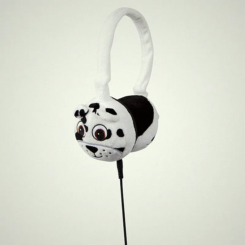 TabZoo Plush Dog Kinder Kopfhörer On Ear Headphones 83dB Stereo 1m Kabel PC 560