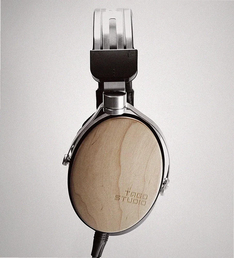 TAGO STUDIO T3-01 HiFi Kopfhörer 40mm Ahornholz