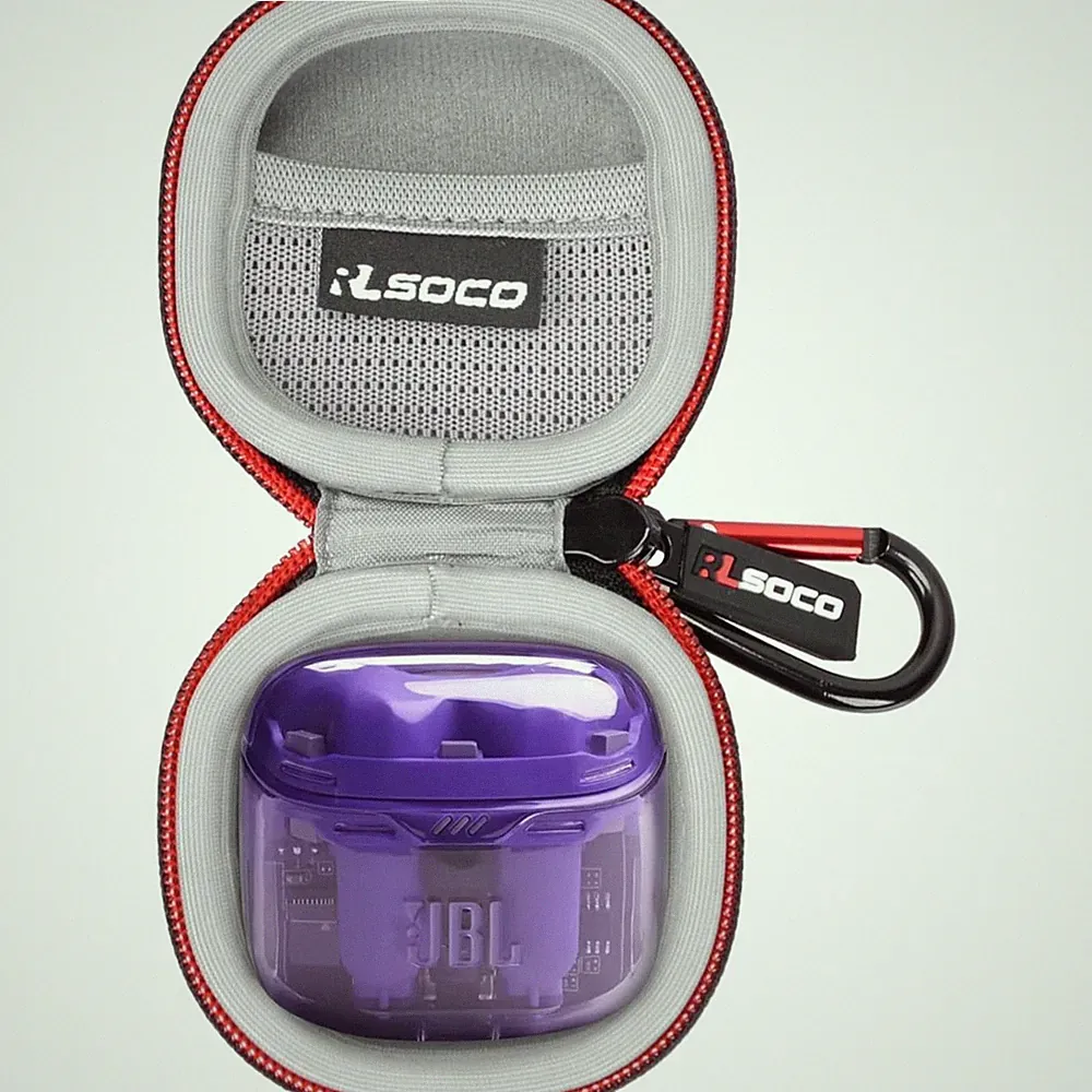 Tasche passend für JBL Tune Flex Ghost 2 TWS Ohrhörer Schutz Hülle EVA 1680D