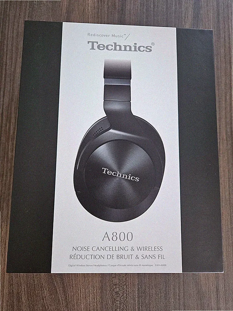 Technics EAH-A800 Over-Ear Kopfhörer Set - Schwarz/Grau (EAH-A800E-K)