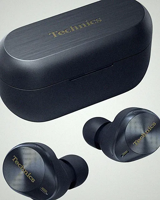 Technics EAH-AZ80E-A Kabellose Kopfhörer mit Geräuschunterdrückung, Bluetooth