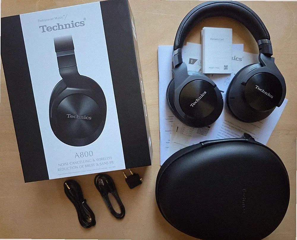 Technics / Panasonic EAH-A800 Kopfhörer Headset kabellos Bluetooth OVP Rechnung