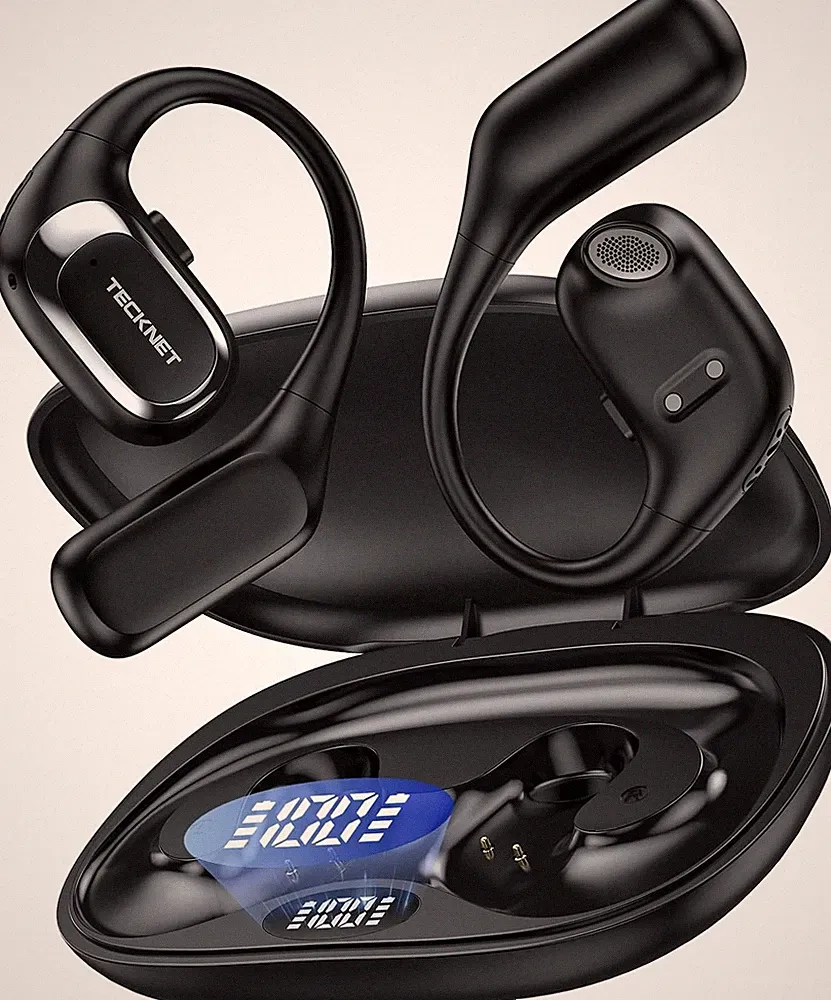 TECKNET Bluetooth Kopfhörer 38 Std 6.0 Technologie