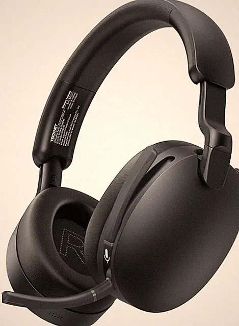 TECKNET Hybrid ANC Headphones Bluetooth 5 USB-C 3mm Kabel 100 Std Betrie