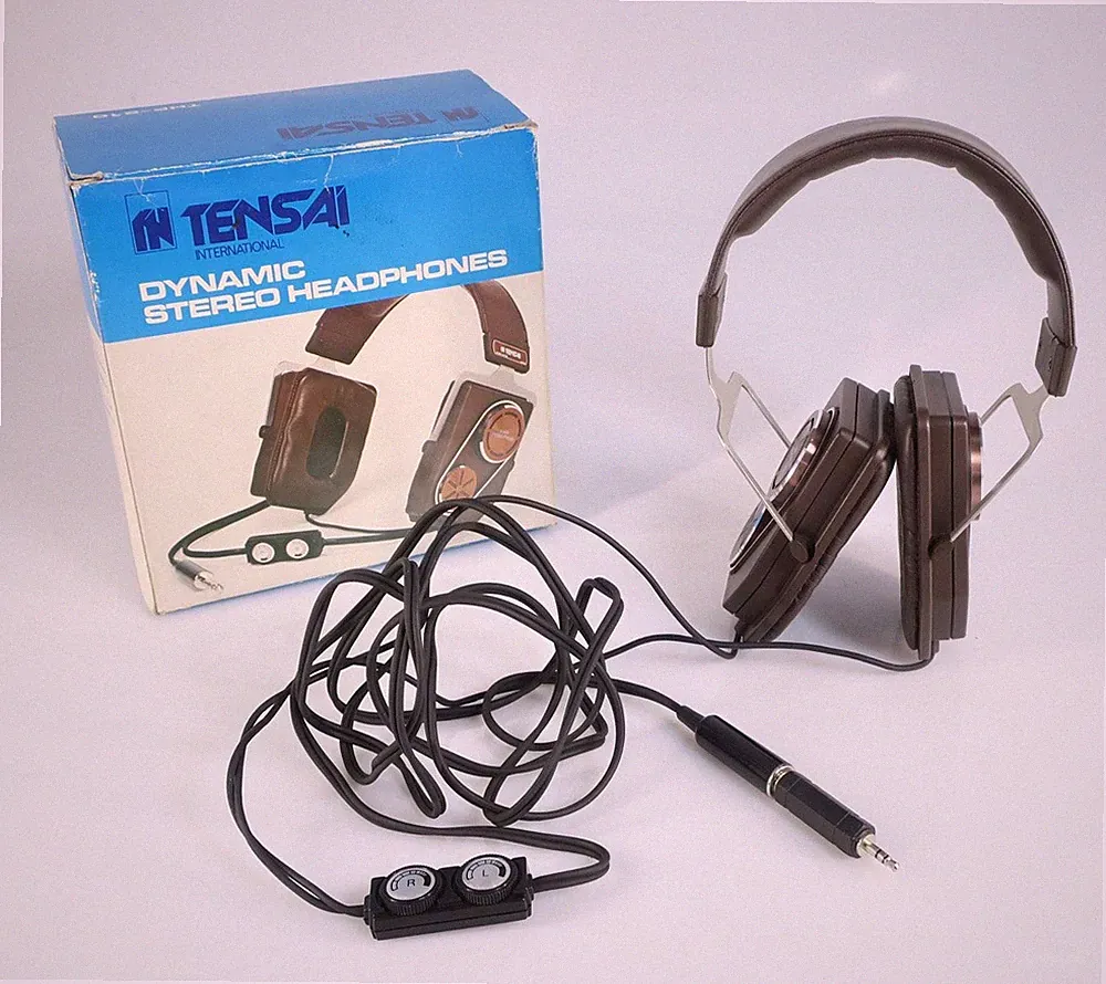 TENSAI AKAI THP-210 KOPFHÖRER K240 HEADPHONES IM ORIGINALKARTON @