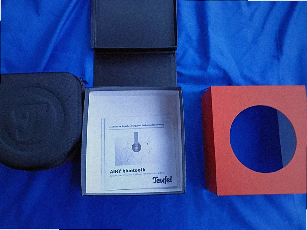 Teufel AIRY Bluetooth Kopfhörer Musik Stereo Sound On Ear Kabellos - TOP in OVP