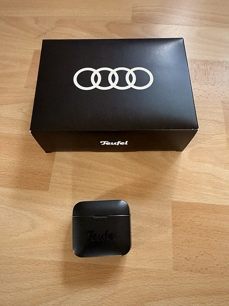 Teufel Airy True Wireless Audi Sport Edition OVP neuwertig selten Bluetooth